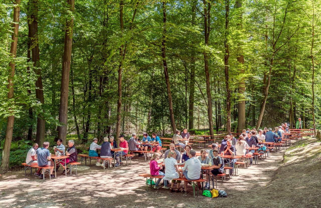 Brauereigasthof Zum Loewenbraeu Adelsdorf Kültér fotó